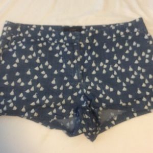 J. Crew chino sailboat navy shorts